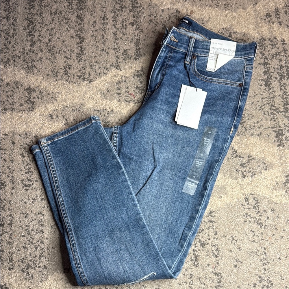 Calvin Klein mid rise skinny jeans